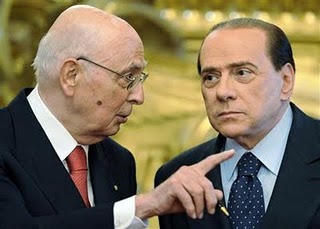 Berlusconi e Napolitano