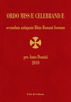 Ordo Missae Celebradae pro anno domini 2010