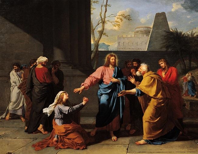 Gesù e la donna cananea – di Carla D'Agostino Ungaretti – Ricognizioni